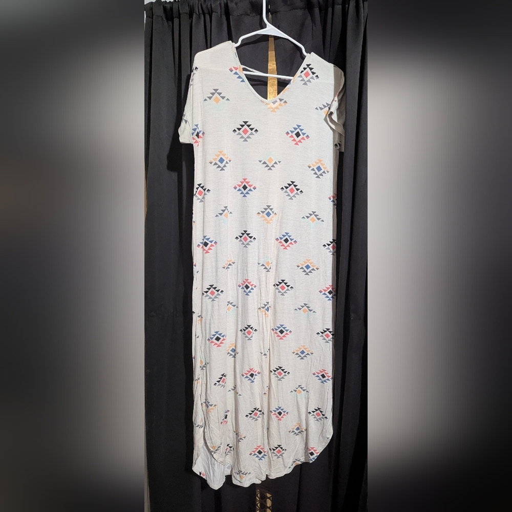 LuLaRoe Multicolored Asymmetrical High-Low Sundress